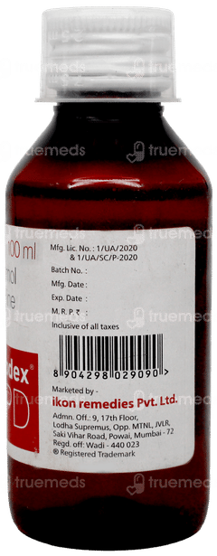 Tricodex Pd Syrup 100Ml Tricodex Pd Syrup 100Ml